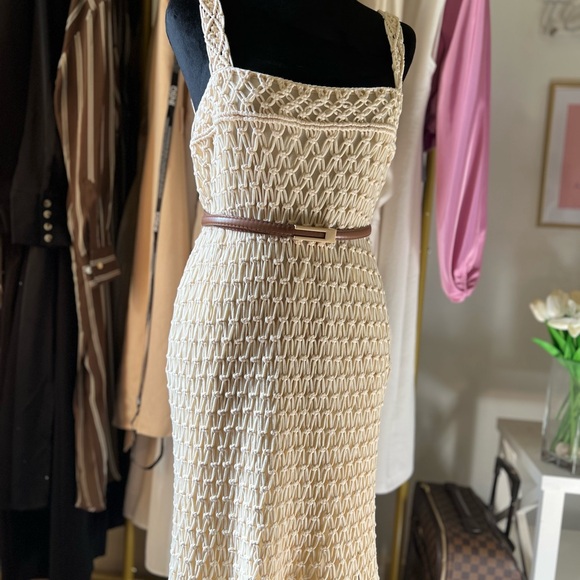 NWT Hand Crochet Massimo Dutti dress - Picture 5 of 11